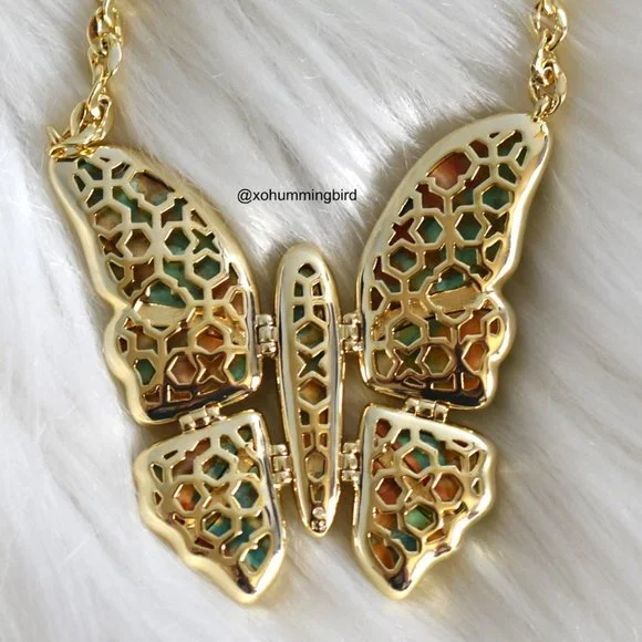 Kendra Scott | Ember Butterfly Statement Necklace - Picture 8 of 15